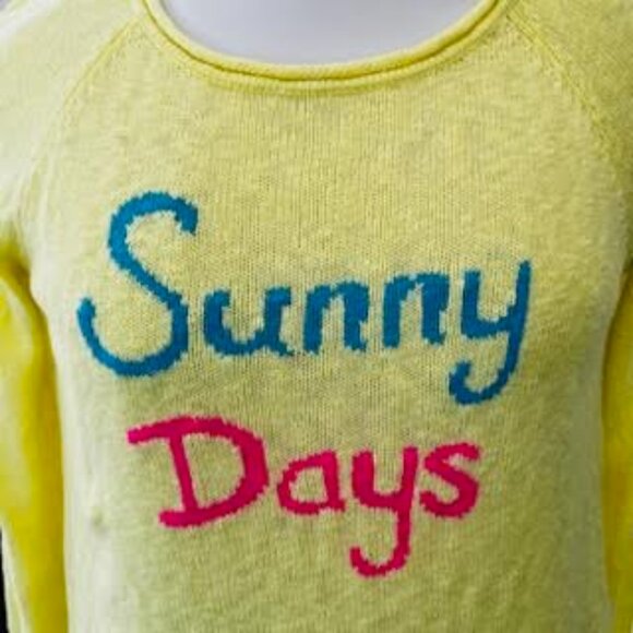 Lilly Pulitzer Resort Top Sweater Yellow Sunny Days Women's Size S Small Rare - Picture 3 of 7